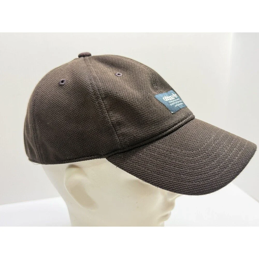 Adidas Trefoil Logo Baseball Cap Hat Brown Adjustable Strapback Casual Sport